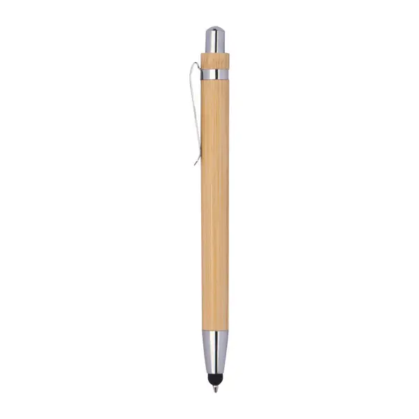 Bamboo ballpen with touch function